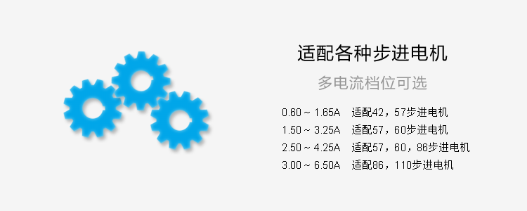 低压两相步进电机驱动器